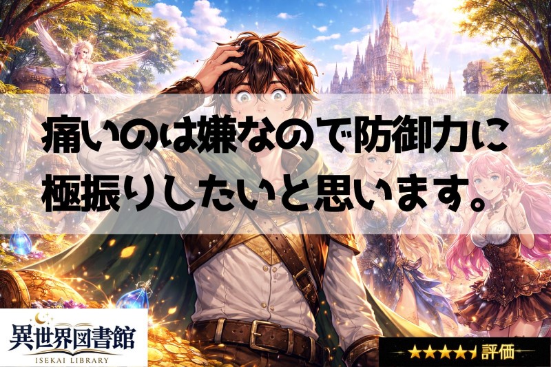 痛いのは嫌なので防御力に極振りしたいと思います。