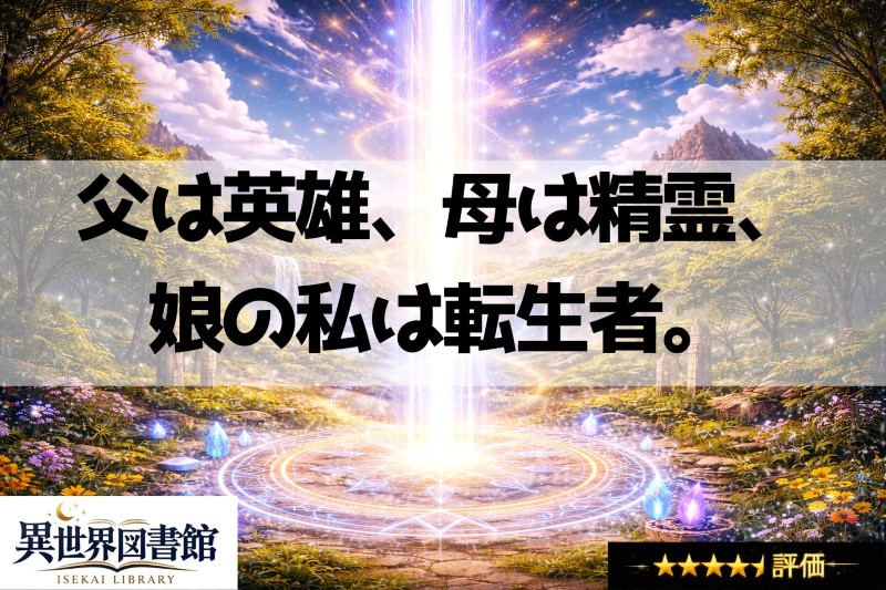 父は英雄、母は精霊、娘の私は転生者。